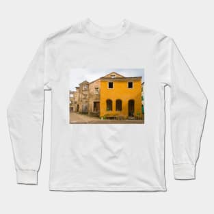 Buildings in Oprtalj Long Sleeve T-Shirt